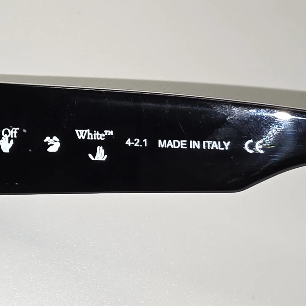 Off-White Black Sunglasses